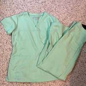 Greys anatomy scrub set MINT